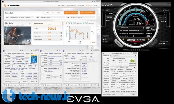 EVGA Teases GeForce GTX 980 Classified Kngpn Edition 3d mark