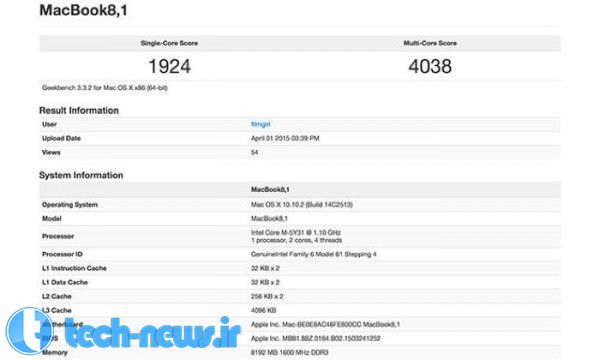Apple’s New MacBook Gets Benchmarked 2
