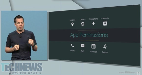 Android M detailed granular permissions, mobile payments 3