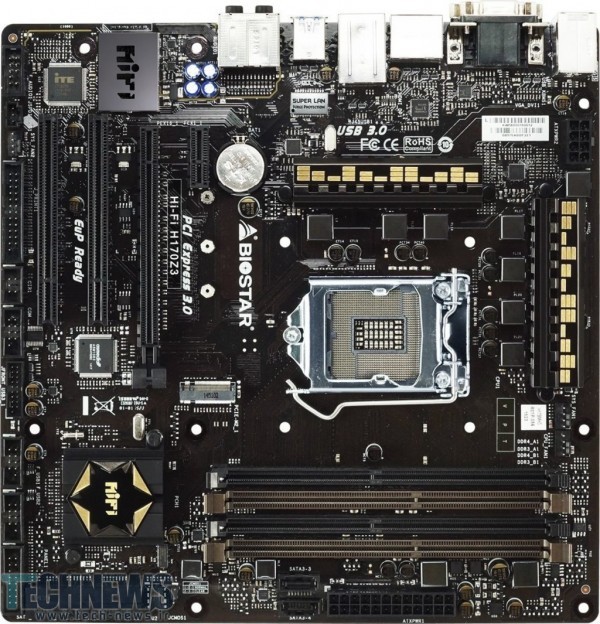 BIOSTAR Announces Hi-Fi H170Z3 Motherboard with DDR4 and DDR3 Combo 2
