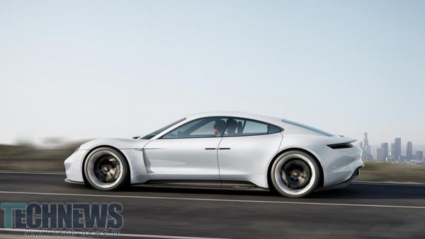 Porsche Mission E delivers 800 volt shock to Tesla 3