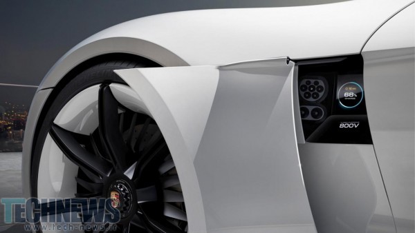 Porsche Mission E delivers 800 volt shock to Tesla 5
