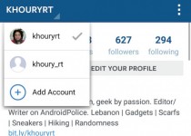 Update coming to Instagram's Android app to allow multiple accounts 3
