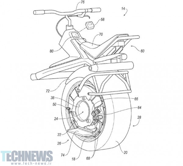 Ford patents electric unicycle that uses your car’s tire 2