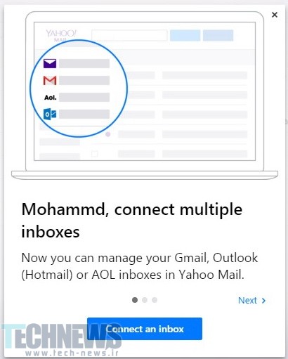 Yahoo wants to manage your Gmail account too