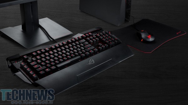 ASUS Republic of Gamers Announces Horus GK2000 Gaming Keyboard 2