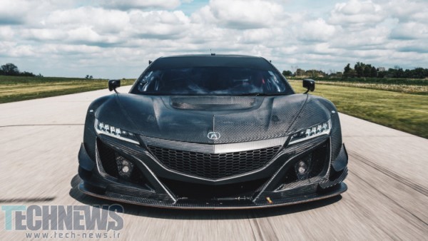 Acura NSX GT3 racecar bares all in raw carbon2