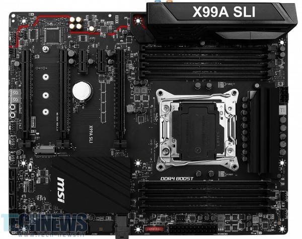 MSI Unveils the X99A-SLI Motherboard2