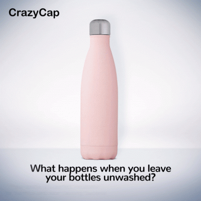 اختراع بطری های خود ضدعفونی شونده