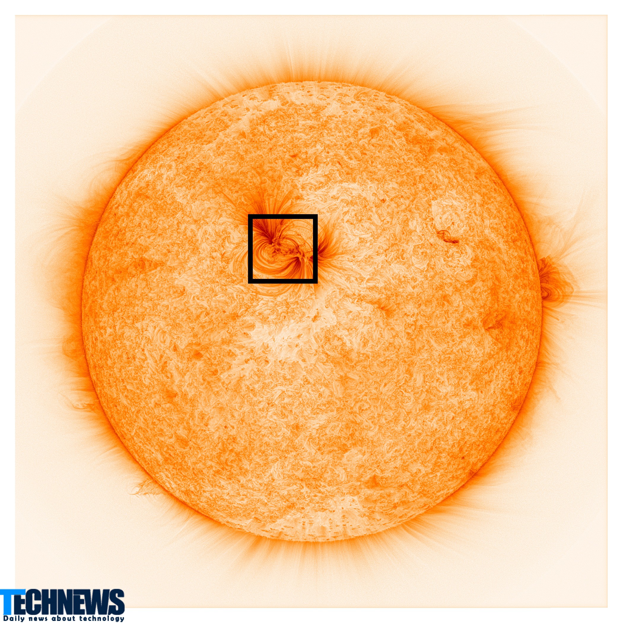 ناسا تصاویر باکیفیتی از سطح خورشید منتشر کرده است