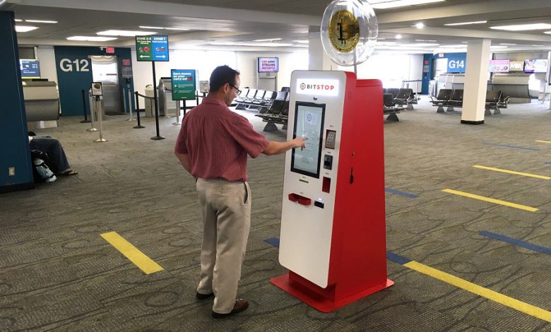 فرودگاه بین المللی شهر وینستون ایالات متحده به دستگاه خودپرداز بیت‌کوین مجهز شد
