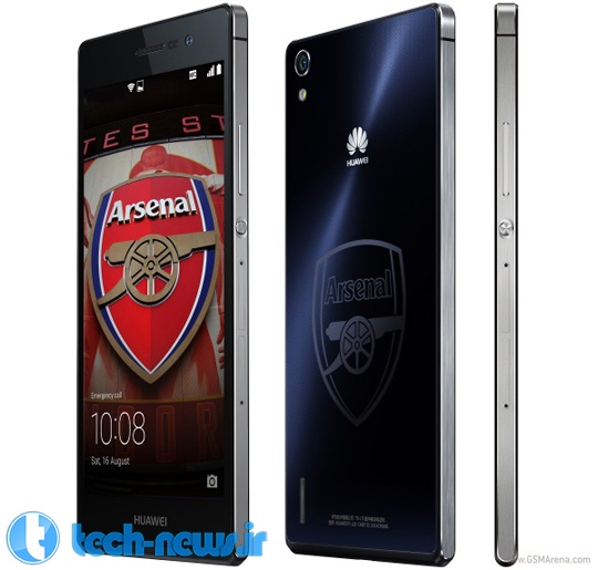 Huawei تلفن هوشمند نسخه Ascend P7 Arsenal را عرضه می کند
