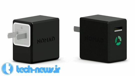 NomadPlus یک باتری اکسترنال به شکل شارژر آیفون شما