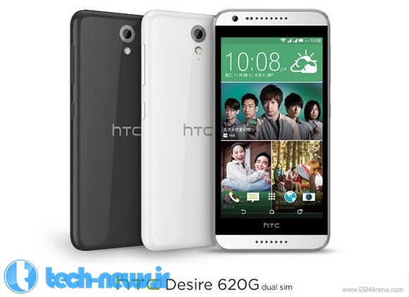 رونمایی از تلفن هوشمند HTC Desire 620