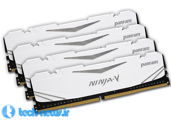 Panram ماژول های سری Ninja-V از رم های نسل جدید DDR4 را با سرعت 3300 مگاهرتز معرفی کرد