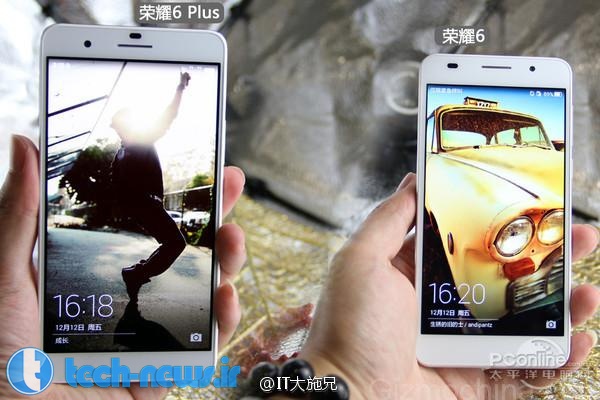 Huawei Honor 6 Plus با دوربین دو تایی معرفی شد