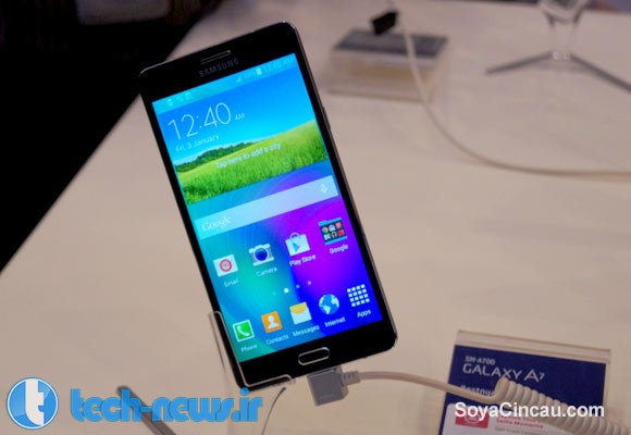 سامسونگ نازک ترین گوشی هوشمند خود با نام Galaxy A7 را معرفی کرد