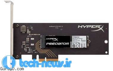هارد جامد HyperX Predator شرکت Kingston، سرعتی معادل با 1400MB/s خواهد داشت! (CES 2015)