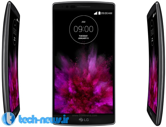LG G Flex2 رسما معرفی شد (CES 2015)