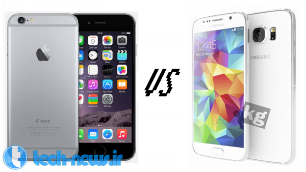 مقایسه و بررسی دو گوشی Galaxy S6 سامسونگ و iPhone 6 اپل