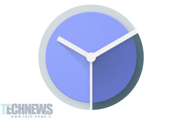 اپلیکیشن ساعت گوگل با طراحی متریال در پلی استور قرار گرفت