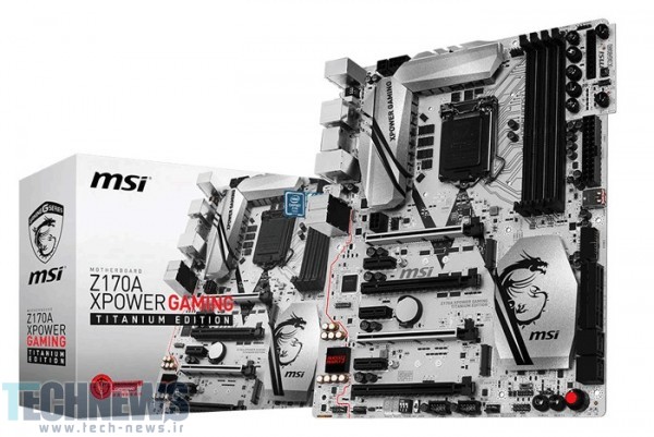 با مادربورد قدرتمند MSI Z170A XPOWER Gaming Titanium Edition آشنا شوید