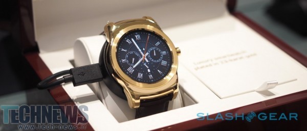 [IFA 2015] تصاویر ساعت‌هوشمند Watch Urbane Luxe شرکت LG با طلای 23 عیار