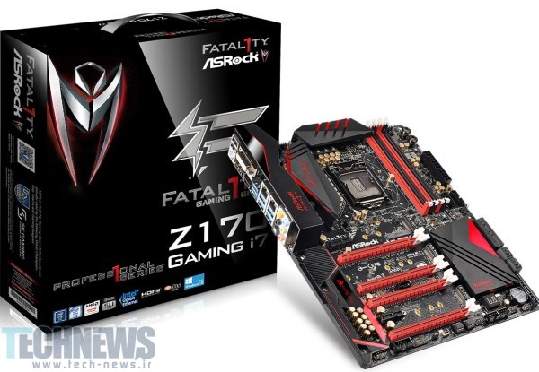 اَزراک، مادربورد گیمینگ Fatal1ty Z170 Professional Gaming i7 را معرفی کرد