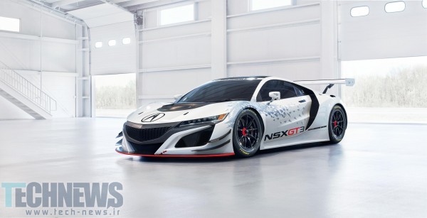 رونمایی آکورا از خودروی مسابقه‌ای NSX GT3 در نمایشگاه خودرو نیویورک