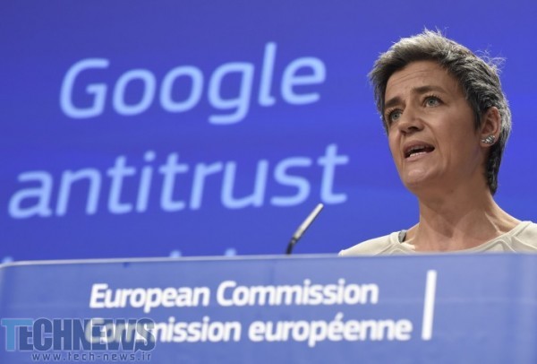 کمیسیون اروپا گوگل را به سواستفاده از قدرتش متهم کرد