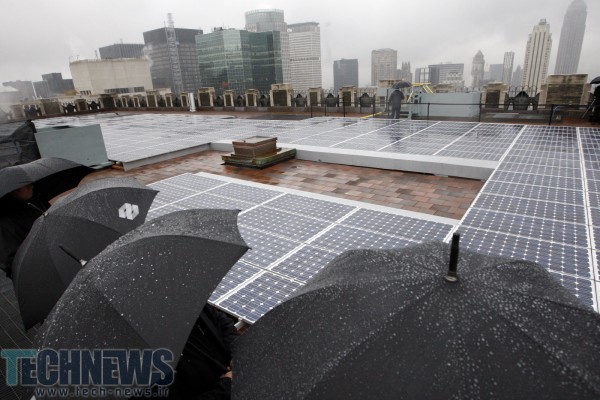 این سلول‌های خورشیدی از قطرات باران برق تولید می‎کنند