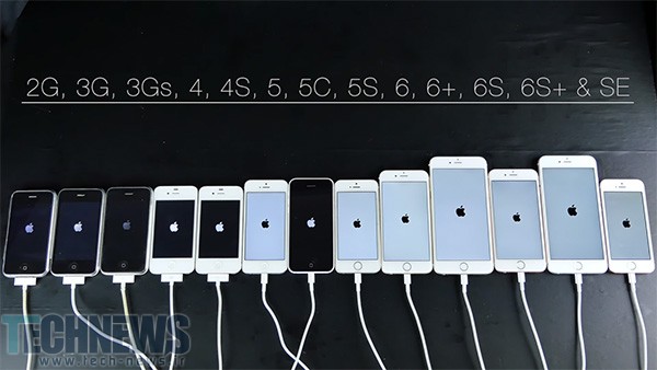 ببینید: مقایسه سرعت تمام مدل‌های آیفون اپل