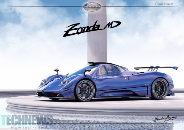 خودروی قدرتمند Pagani Zonda MD رسما معرفی شد