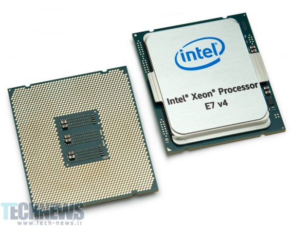 اینتل خانواده جدید پردازنده‌های Xeon E7 v4 را معرفی کرد