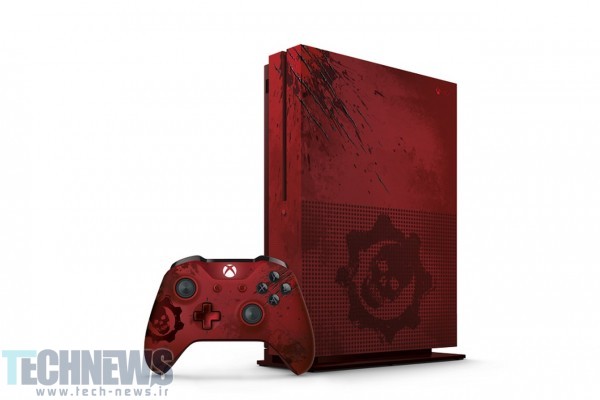از باندل Gears of War 4 کنسول Xbox One S رونمایی شد