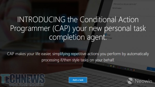 مایکروسافت نسخه مبتنی بر وبی شبیه IFTTT با عنوان CAP معرفی نمود