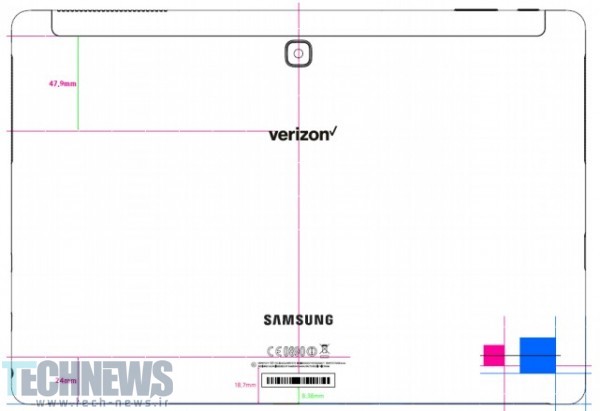 Galaxy Tab Pro S2 سامسونگ موفق به دریافت مجوز FCC شد