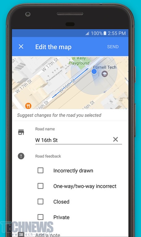 گوگل مپس با قابلیت ویرایش جاده‎ها برای اندروید و iOS به‎روزرسانی شد