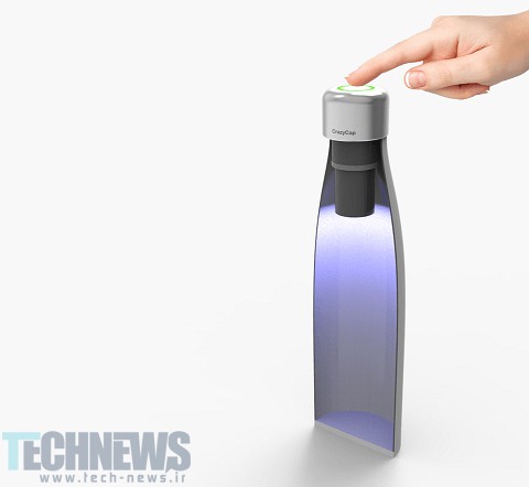 اختراع بطری های با قابلیت خود پاک کنندگی هوشمند