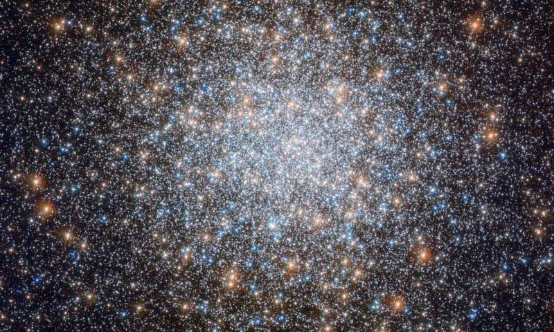 عکس تلسکوپ هابل از ستاره های آبی