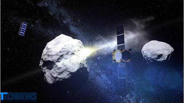 انحراف سیارک از مدار زمین توسط ناسا و سازمان فضایی اروپا