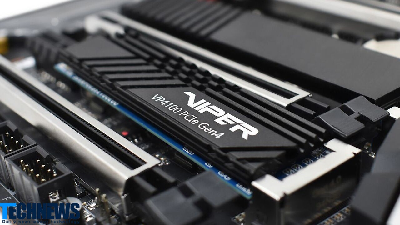 حافظه ذخیره سازی پاتریوت با نام Viper VP4100 و رابط PCIe 4 معرفی شد