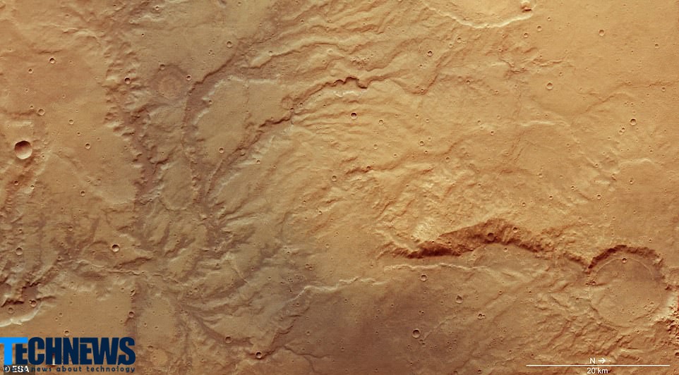 رودهایی که سال ها قبل در مریخ جریان داشته اند