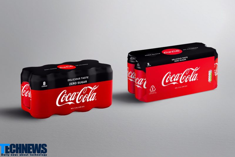 شرکت کوکاکولا پیش قدم در استفاده از کاغذ به جای بسته بندی پلاستیکی
