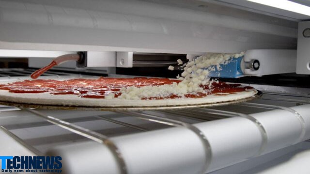 ابداع سیستم رباتیکی با قابلیت پخت 300 پیتزا در ساعت