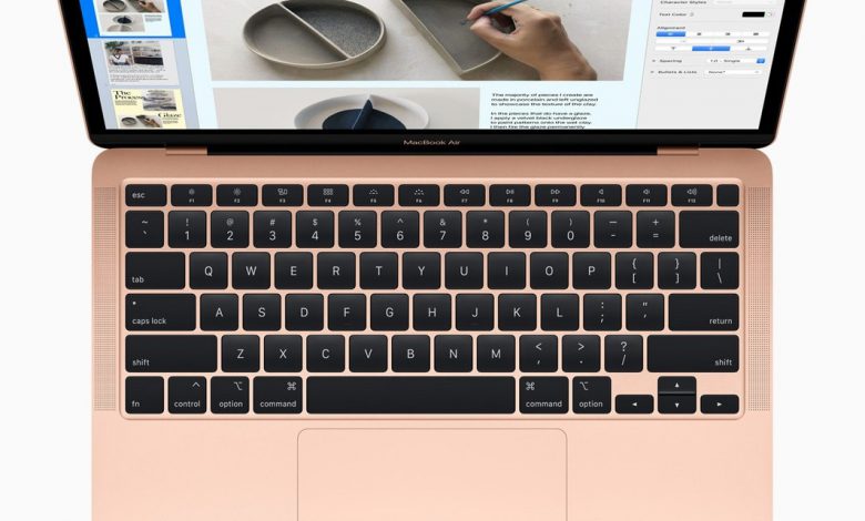 Apple-MacBook-Air-2020-with-improved-key