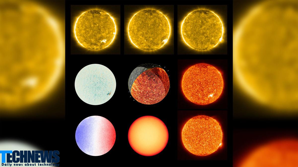 نزدیک ترین تصاویر ثبت شده از خورشید توسط مدارگرد سولار