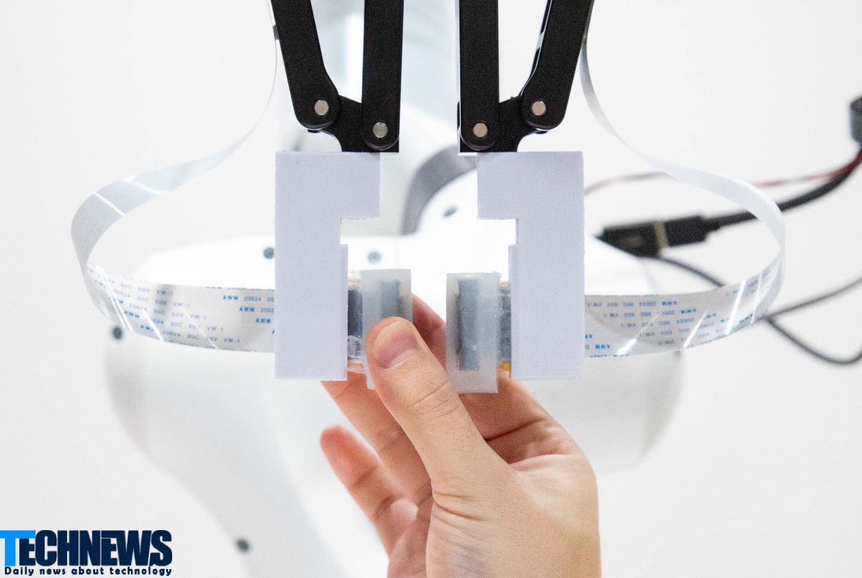 ساخت نوعی پوست مصنوعی با استفاده از چیپ اینتل که ربات‌ها را قادر به لمس می‌سازد