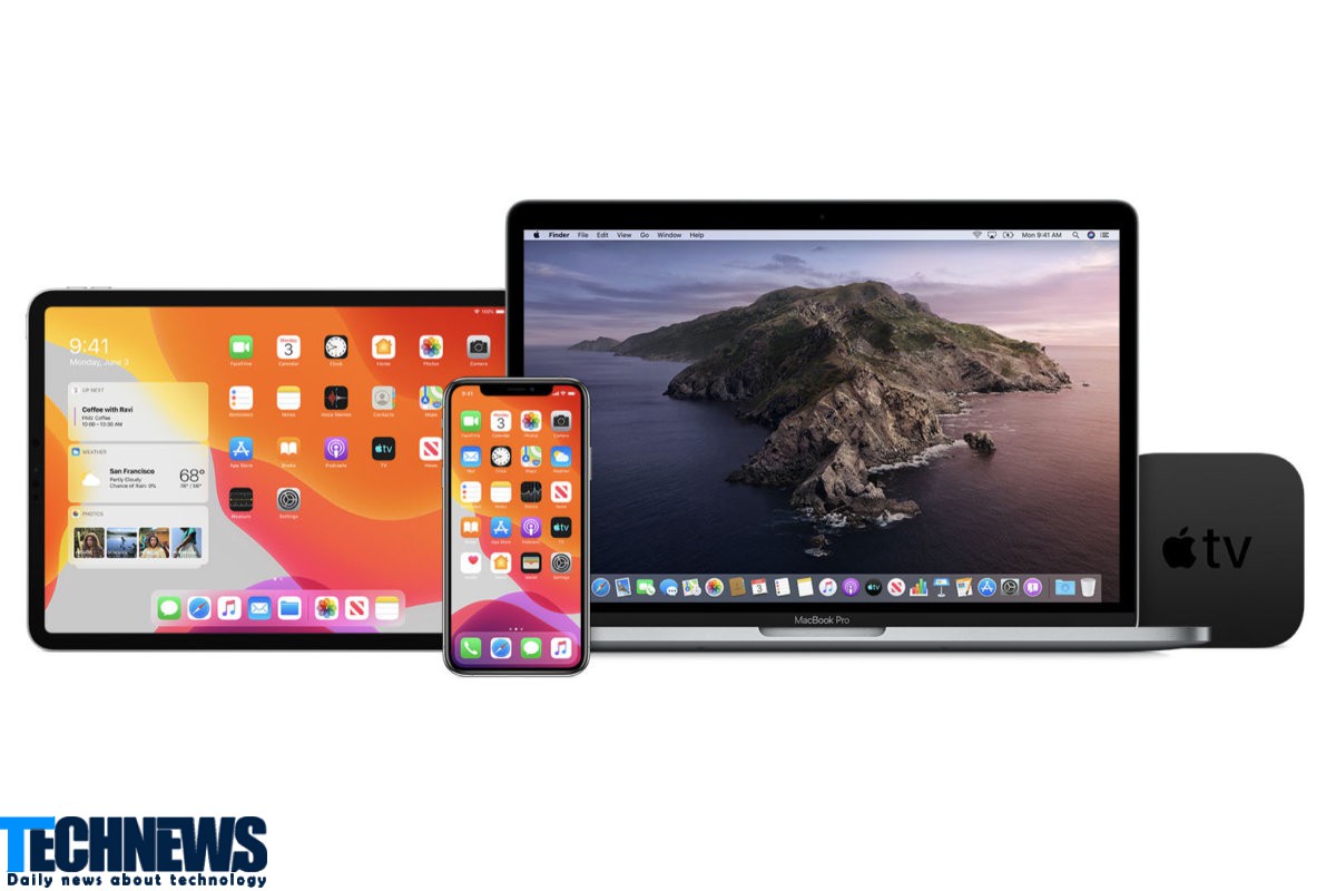 اپل نسخه جدید سیستم عامل‌های موبایل و کامپیوتر های آیپد و مک را منتشر کرد