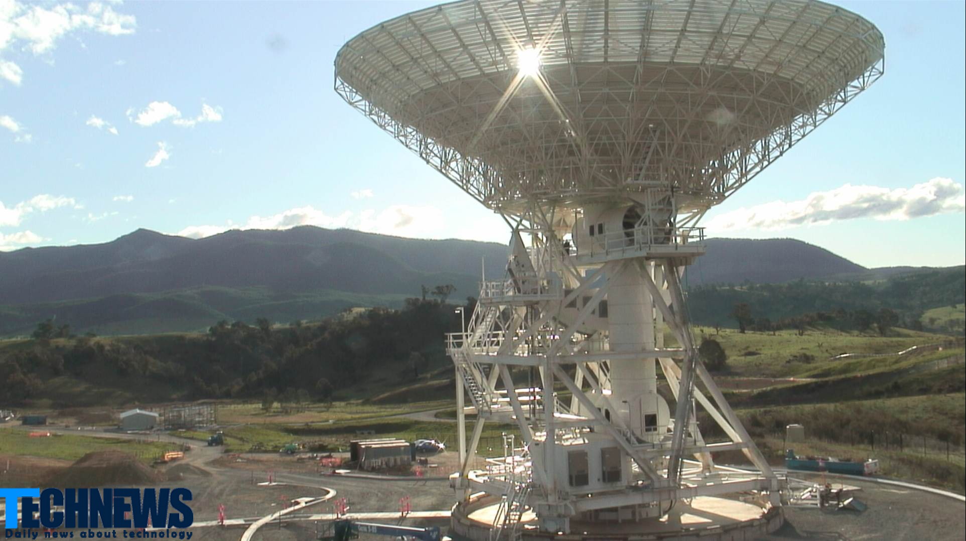 نصب آنتن جدید ۳۴ متری ناسا برای ارتباط با شبکه فضای دوردست